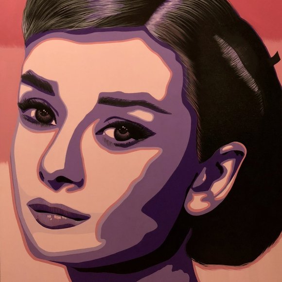 Audrey Hepburn Painting - Picture 4 of 4